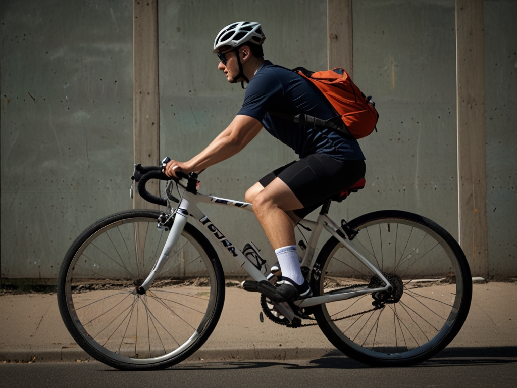 Fietser met Xerlantraa voeding